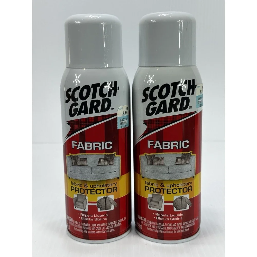 2x ORIGINAL Scotchgard by 3M Fabric‎ And Upholstery Protector 10 oz Scotchguard